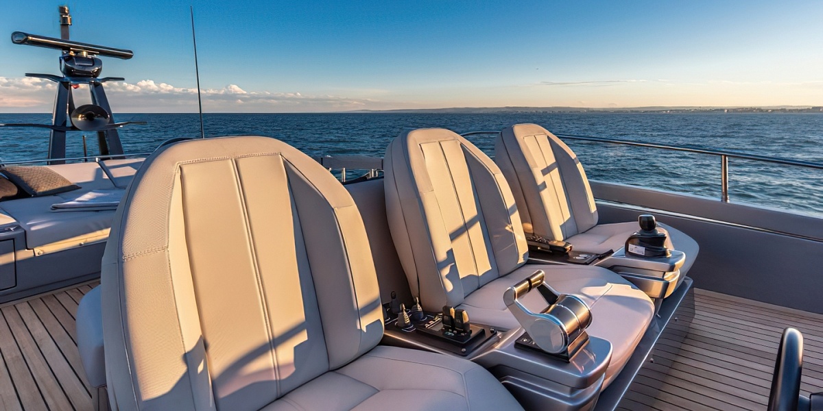 Продается моторная яхта PERSHING 8X 2022г.